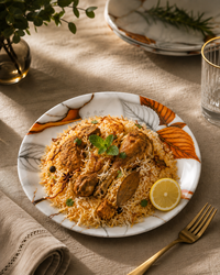 Elegant Single Glaze Melamine Plates