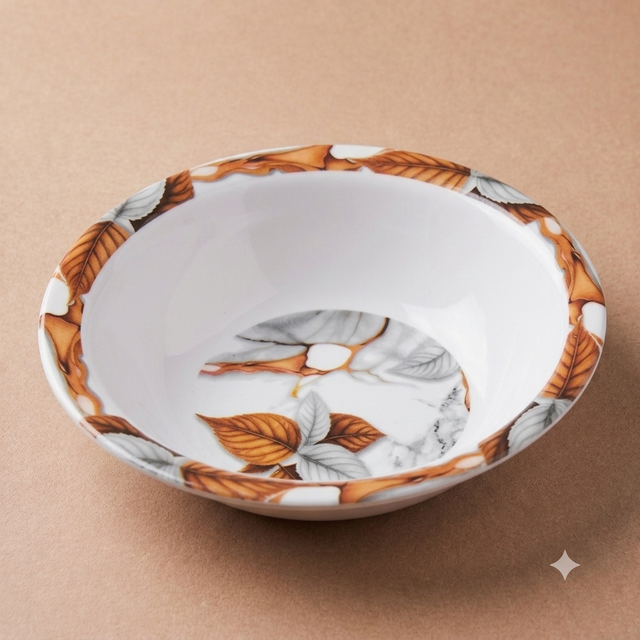 Autumn Leaves Bowl – Single Glaze