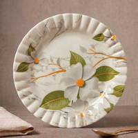 Turkish Green Double Glaze Melamine Plates