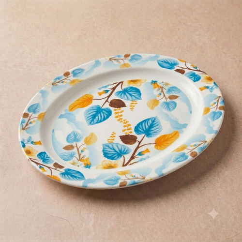 Tarf Double Glaze Melamine Serving Dish